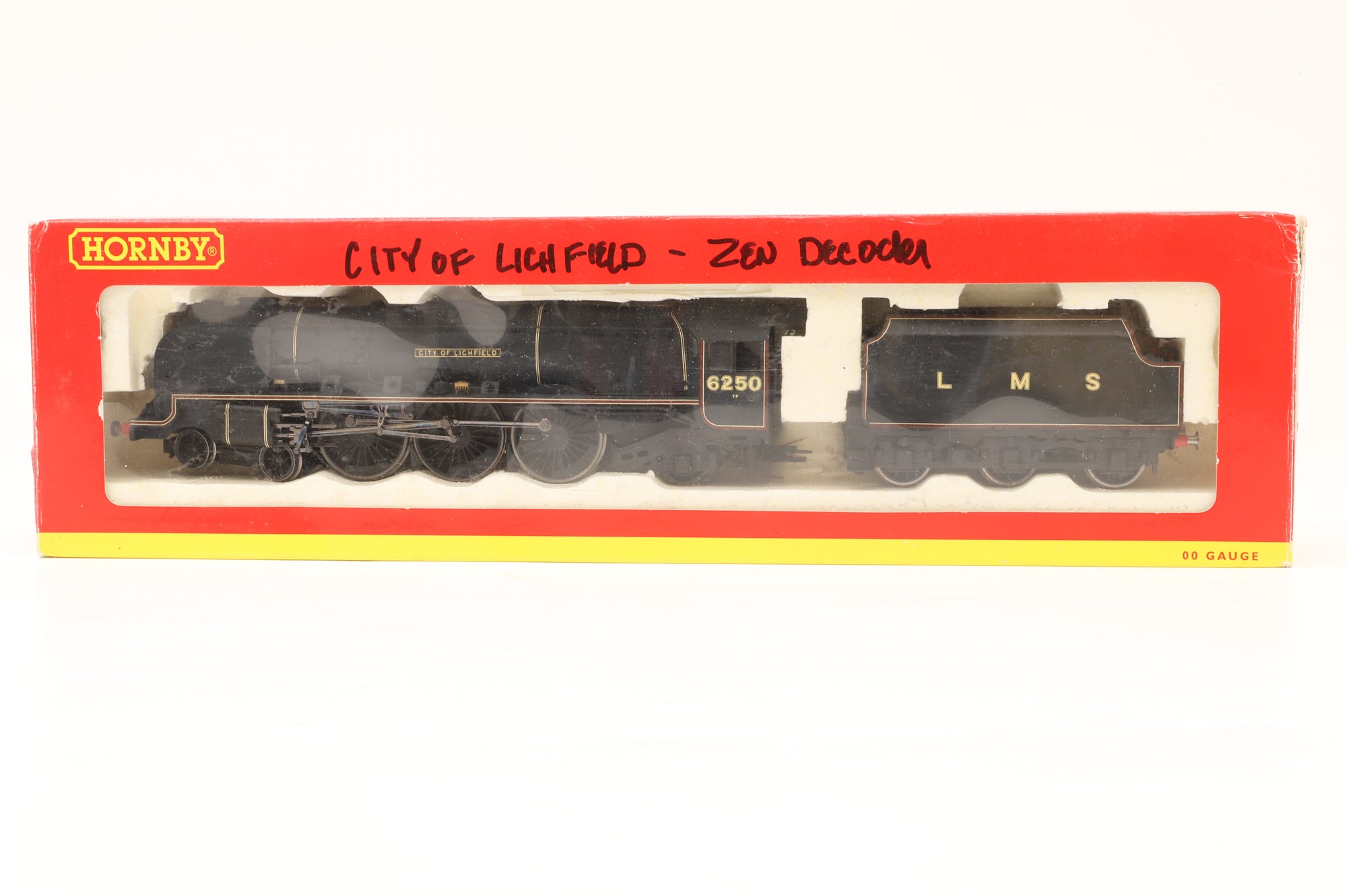 Hornby OO Duchess Class '6250' 'City Of Lichfield' Renamed/ Reliveried & Renumbered LMS Lined Black DCC Fitted