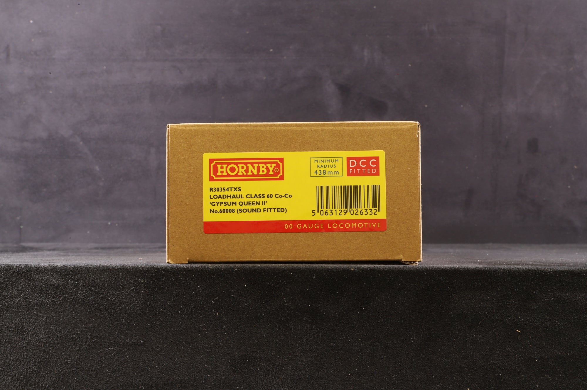 Hornby OO R30354TXS Loadhaul Class 60 Co-Co 'Gypsum Queen II' '60008', DCC Sound