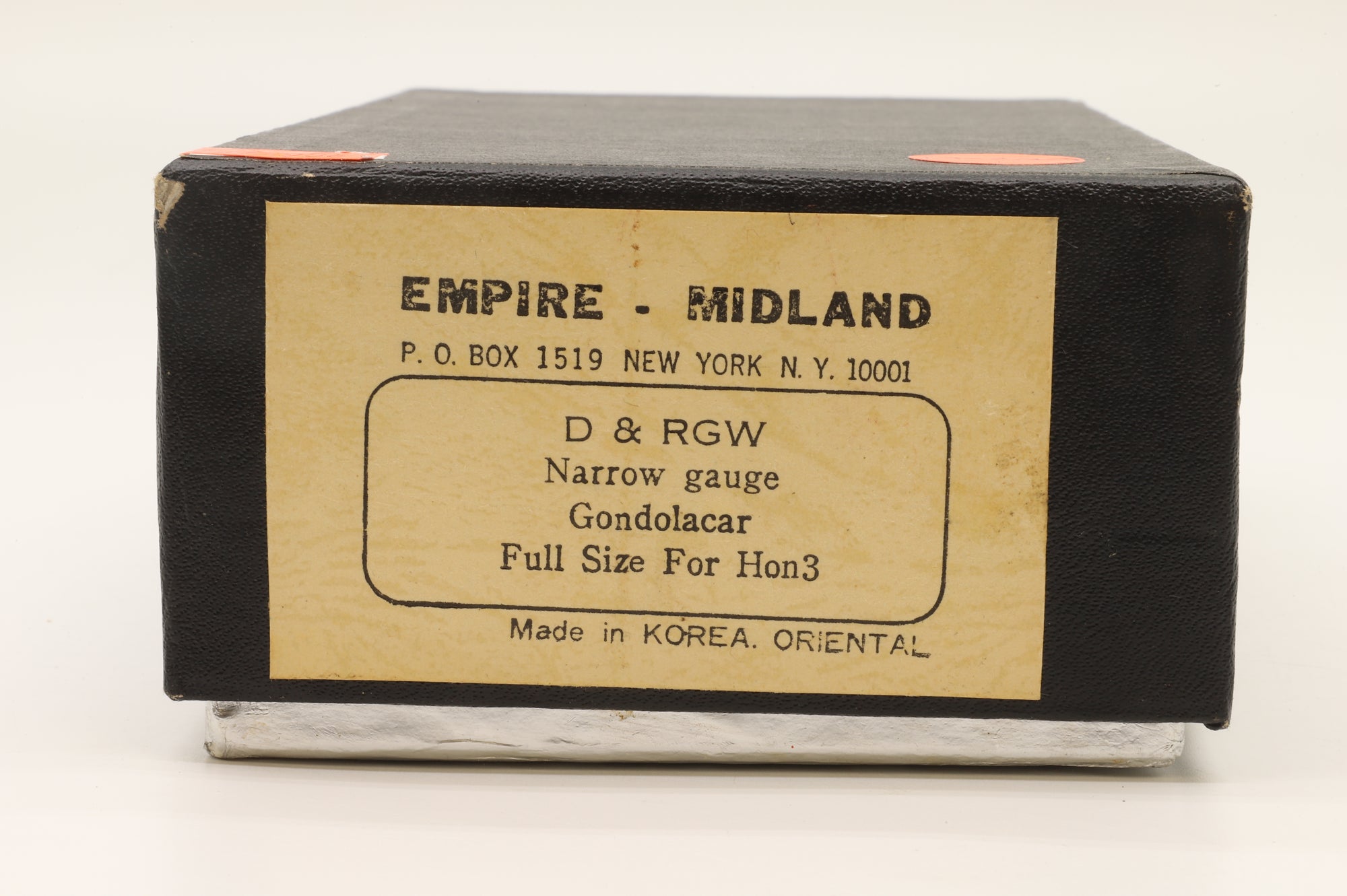 Empire-Midland HOn3 Brass D&RGW Narrow Gauge Gondola Car Unpainted
