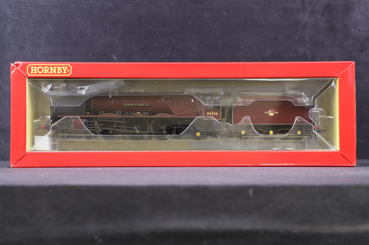 Hornby OO R3555 Princess Coronation Class &#39;46256&#39; &#39;Sir William A. Stanier F.R.S&#39; BR Maroon L/C