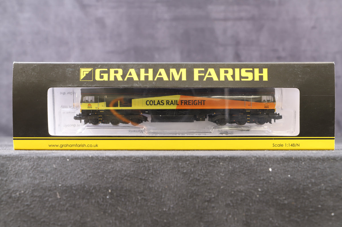 Graham Farish N 371-387 Class 66 &#39;66846&#39; Colas