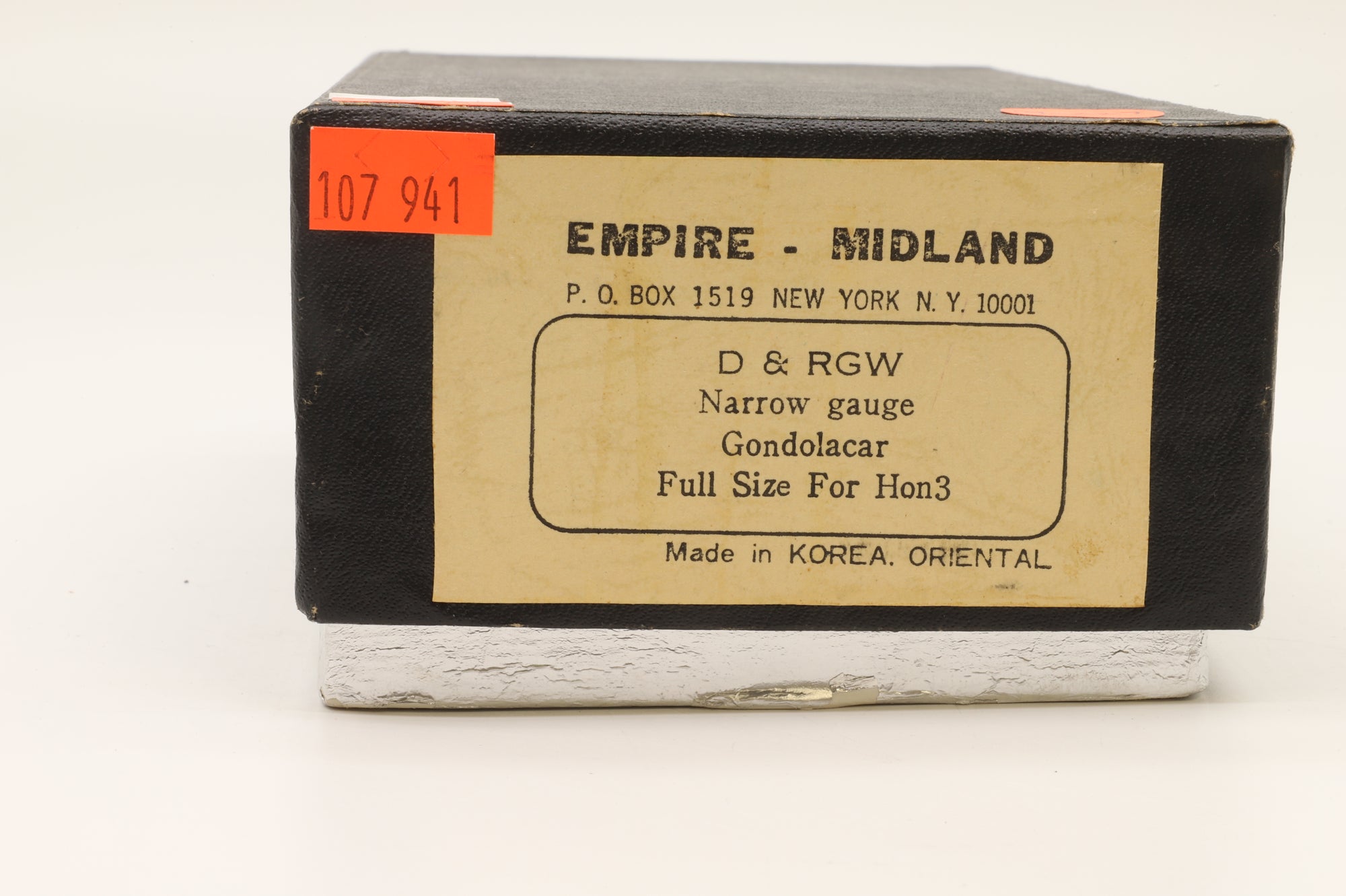 Empire Midland HOn3 D&RGW Narrow Gauge Gondola Car