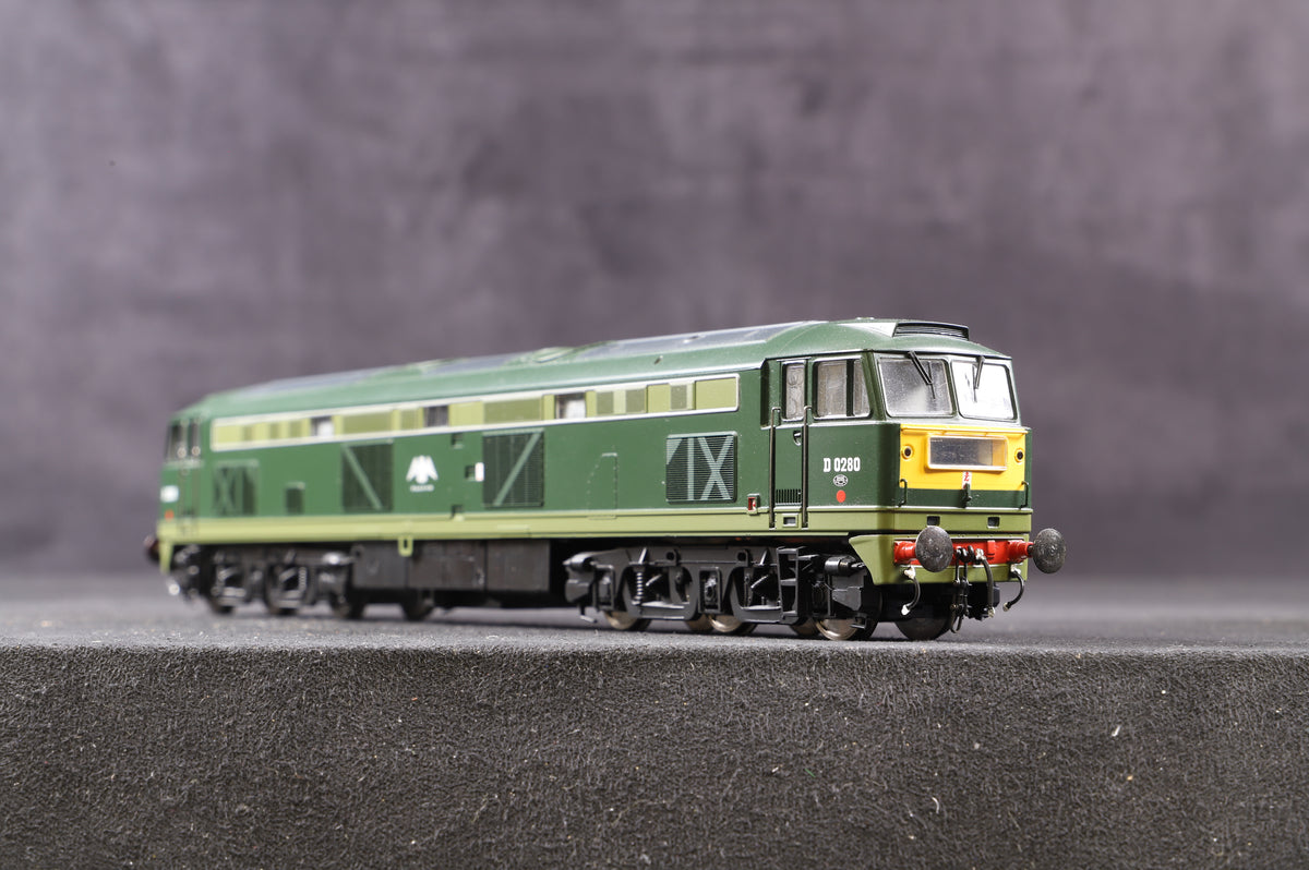 Heljan OO 53011 Brush &#39;Falcon&#39; &#39;D0280&#39; BR Two Tone Green Ltd Ed 141/ 800