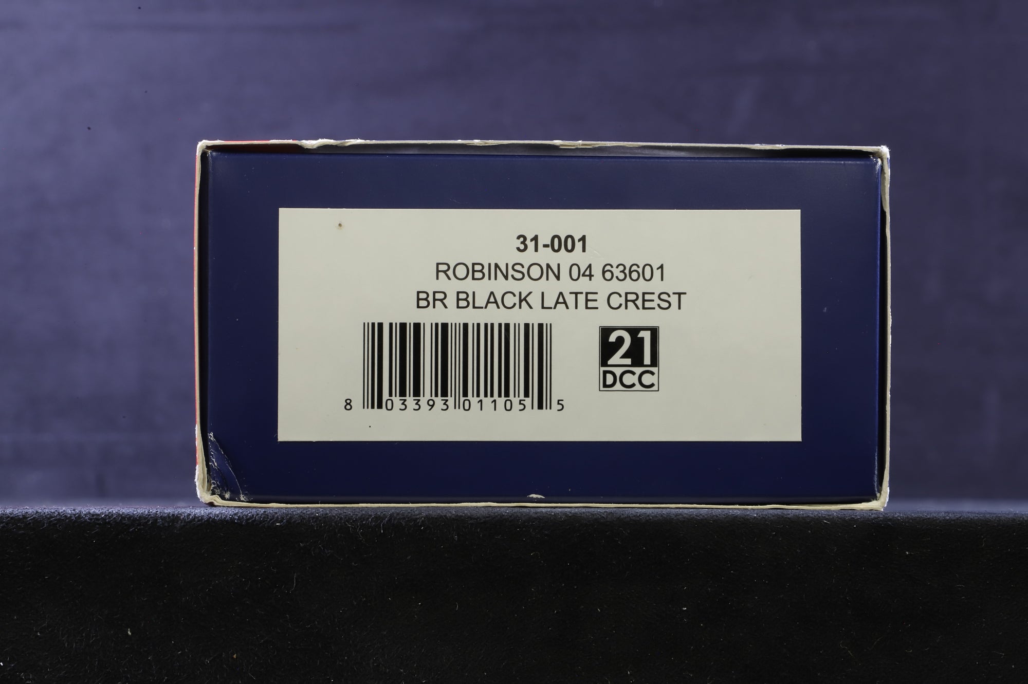 Bachmann OO 31-001 Robinson O4 63601 in BR Black w/ Late Crests