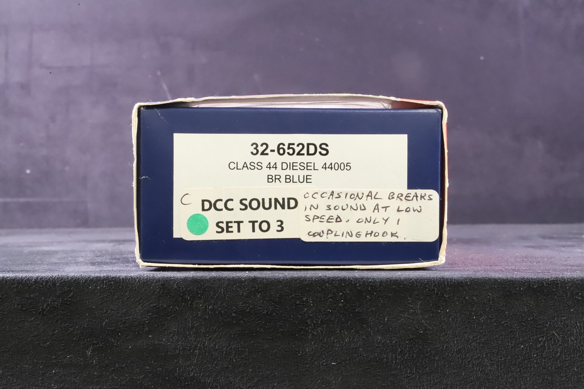 Bachmann OO 32-652DS Class 44 44005 in BR Blue - DCC Sound