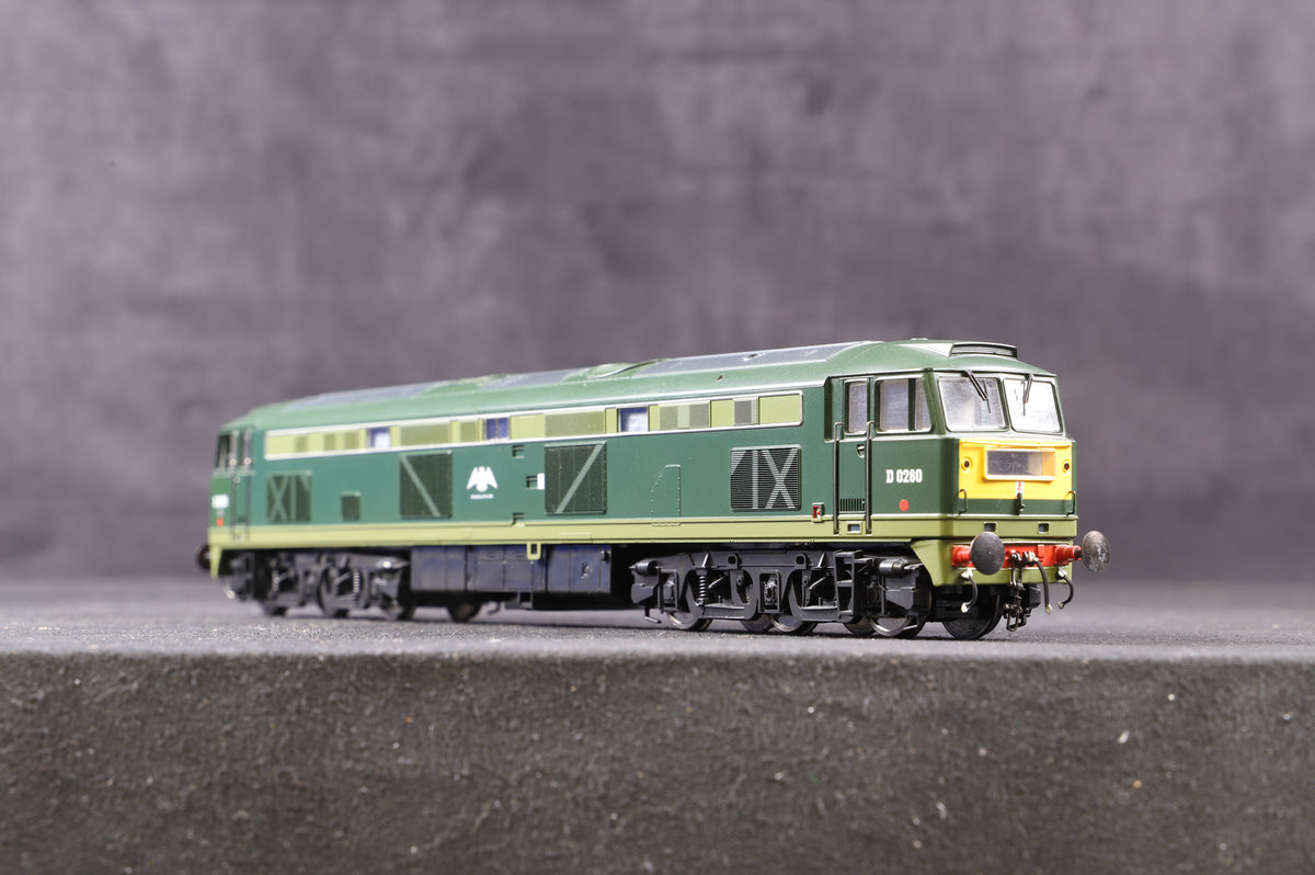 Heljan OO 53011 Brush &#39;Falcon&#39; &#39;D0280&#39; BR Two Tone Green Ltd Ed 141/ 800