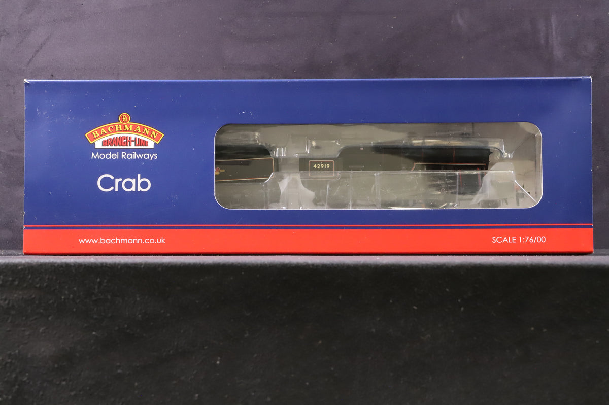 Bachmann OO 32-180 Crab Class &#39;42919&#39; BR Lined Black L/C