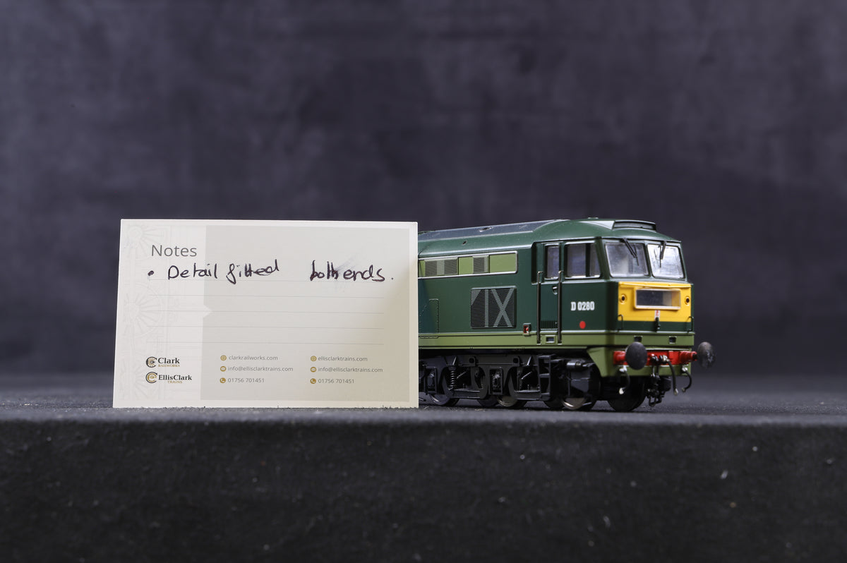 Heljan OO 53011 Brush &#39;Falcon&#39; &#39;D0280&#39; BR Two Tone Green Ltd Ed 141/ 800