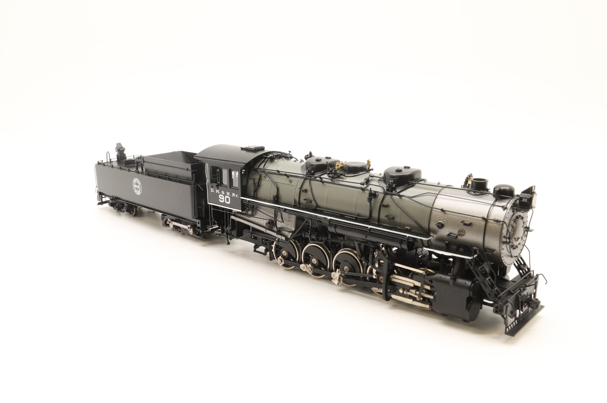 Iron Horse Models HO 18088-2 S-6 0-10-0 #90 in DM&N Black