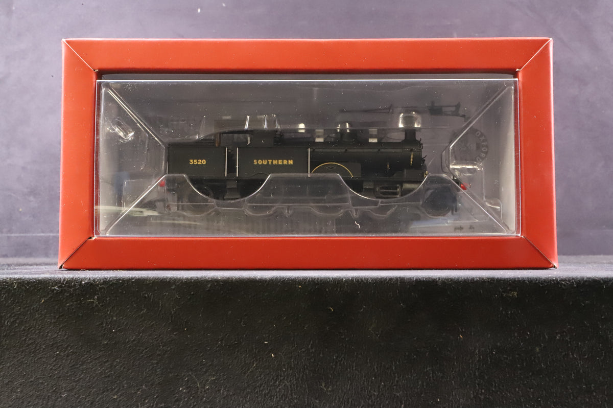 Oxford Rail OO OR76AR007 Adams Radial 3520 in SR Black w/ Sunshine Lettering