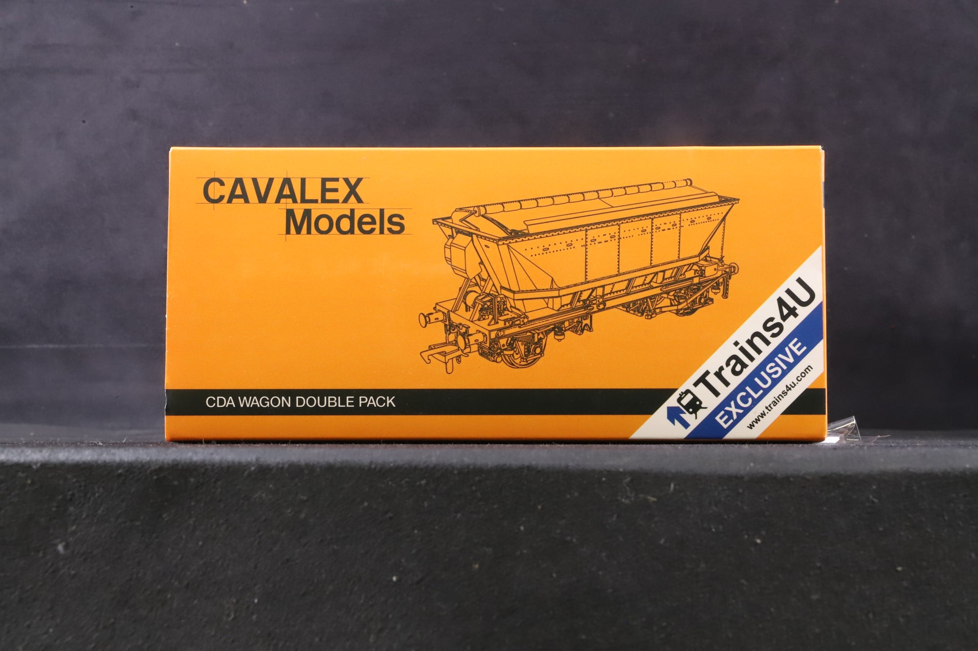Cavalex Models OO CD01-ECC-DPT(1) Twin Pack of CDA Wagons in EEC Livery