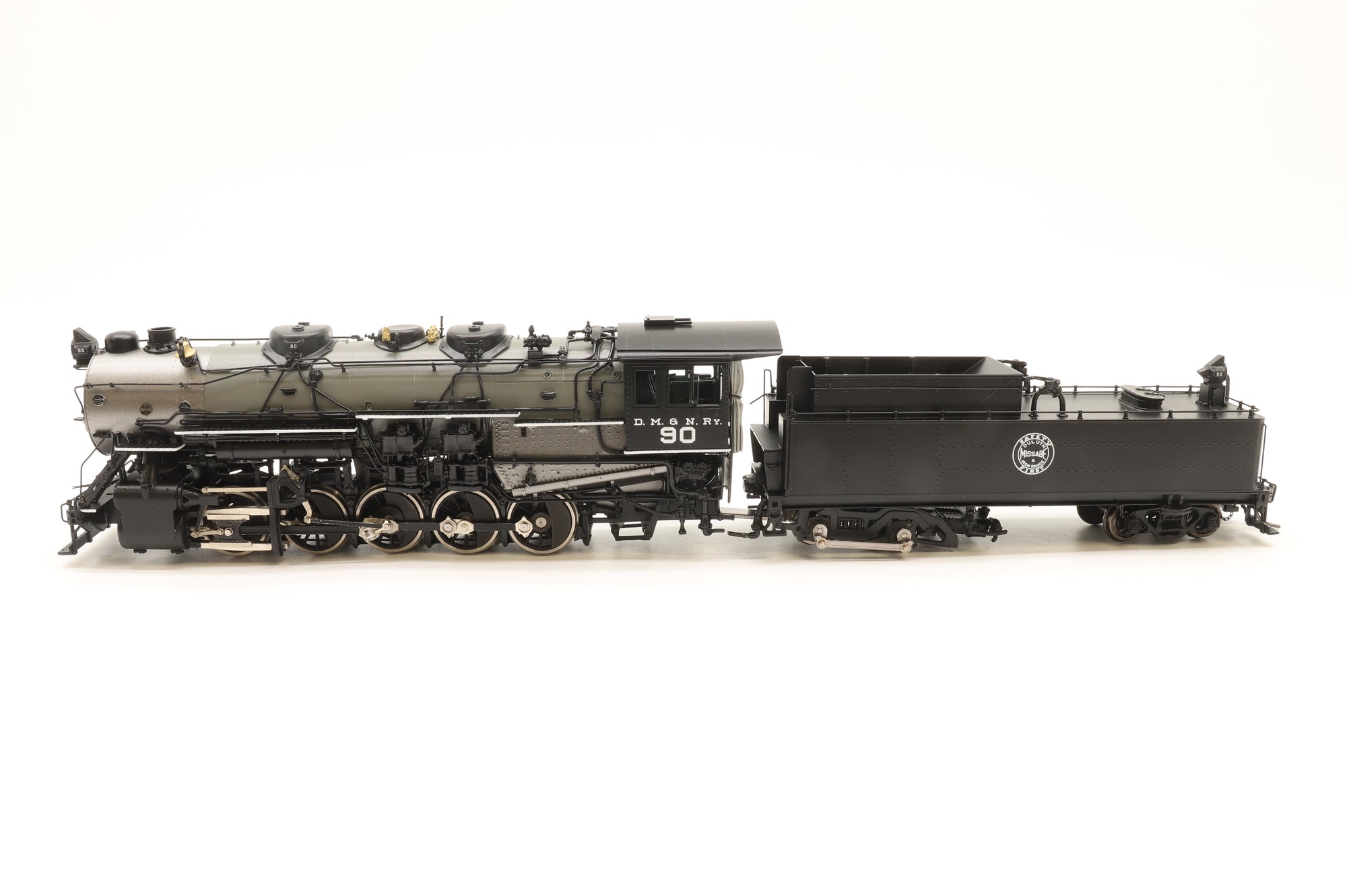 Iron Horse Models HO 18088-2 S-6 0-10-0 #90 in DM&N Black
