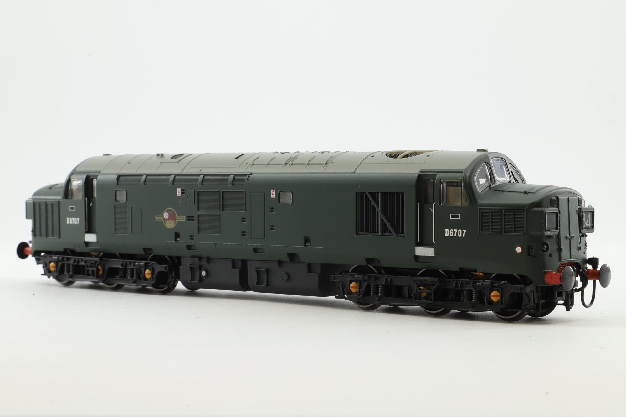 Bachmann OO 32-776 Class 37/0 Diesel 'D6707' BR Green Split Head Code