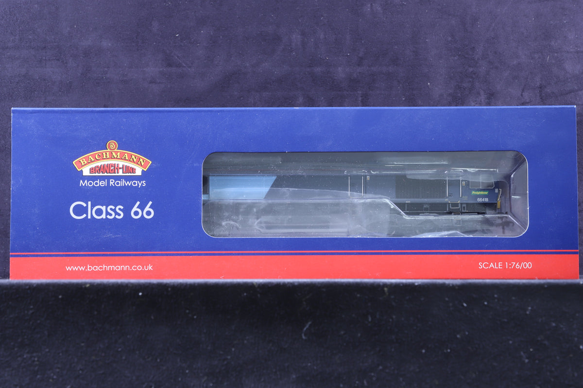 Bachmann OO 32-976Z Class 66 66418 in Freightliner (Ex-DRS) Livery