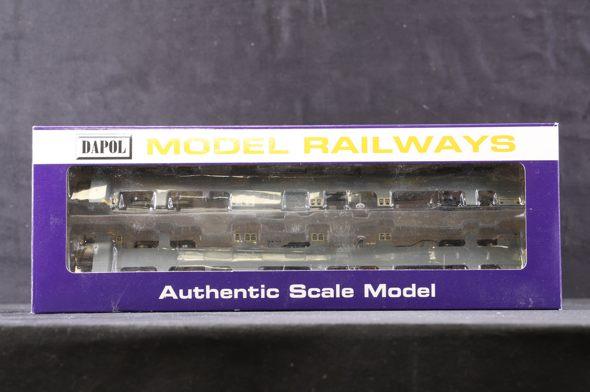 Dapol OO Pack Of 2 Fastline Freight FEA-B Container Flat Wagons &#39;643021 &amp; 643022&#39; Ltd Ed