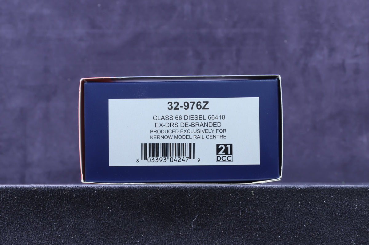 Bachmann OO 32-976Z Class 66 66418 in Freightliner (Ex-DRS) Livery