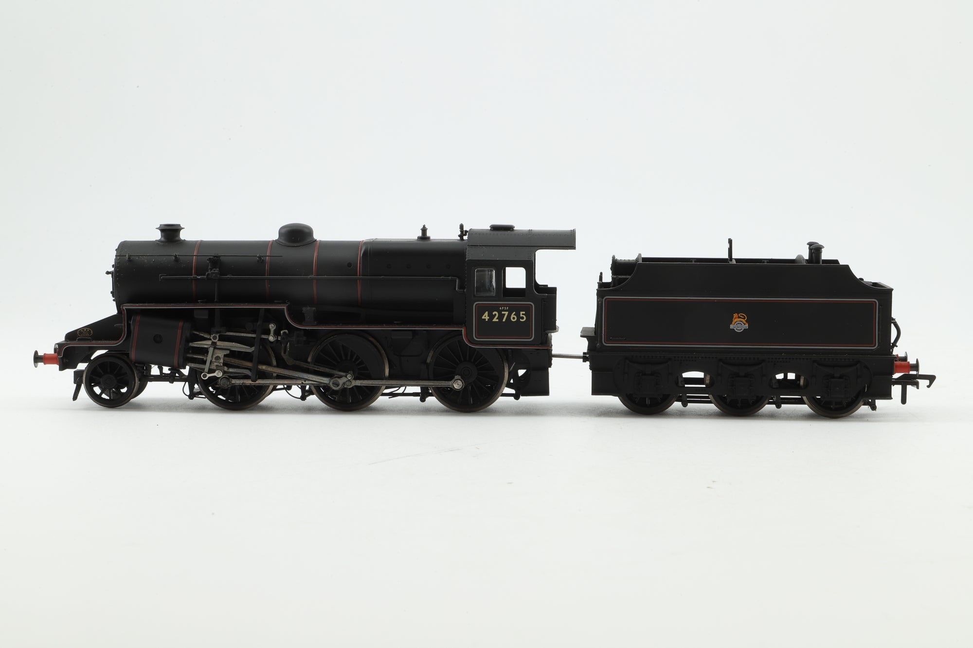 Bachmann OO 32-176 'Crab' 42765 in Lined BR Black w/ Coal Rail & Early Crests