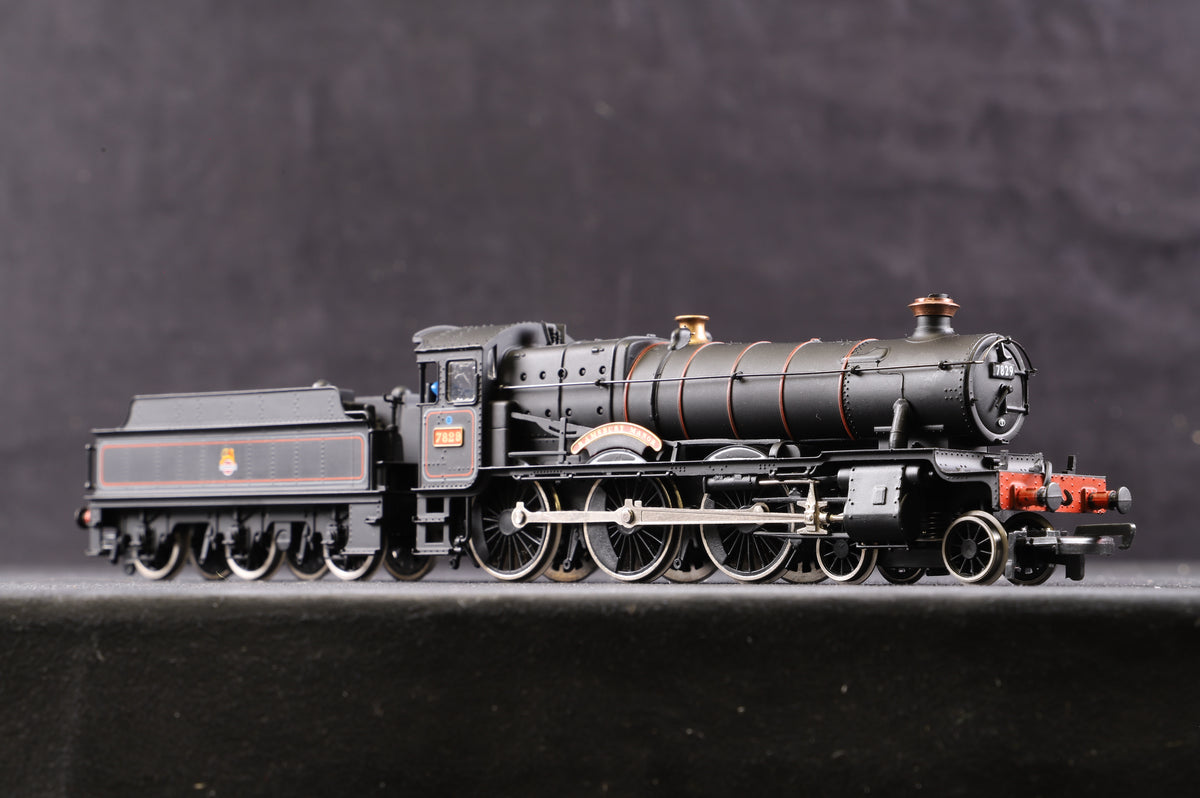 Bachmann OO Manor Class &#39;7829&#39; &#39;Ramsbury Manor&#39; BR Lined Black E/C