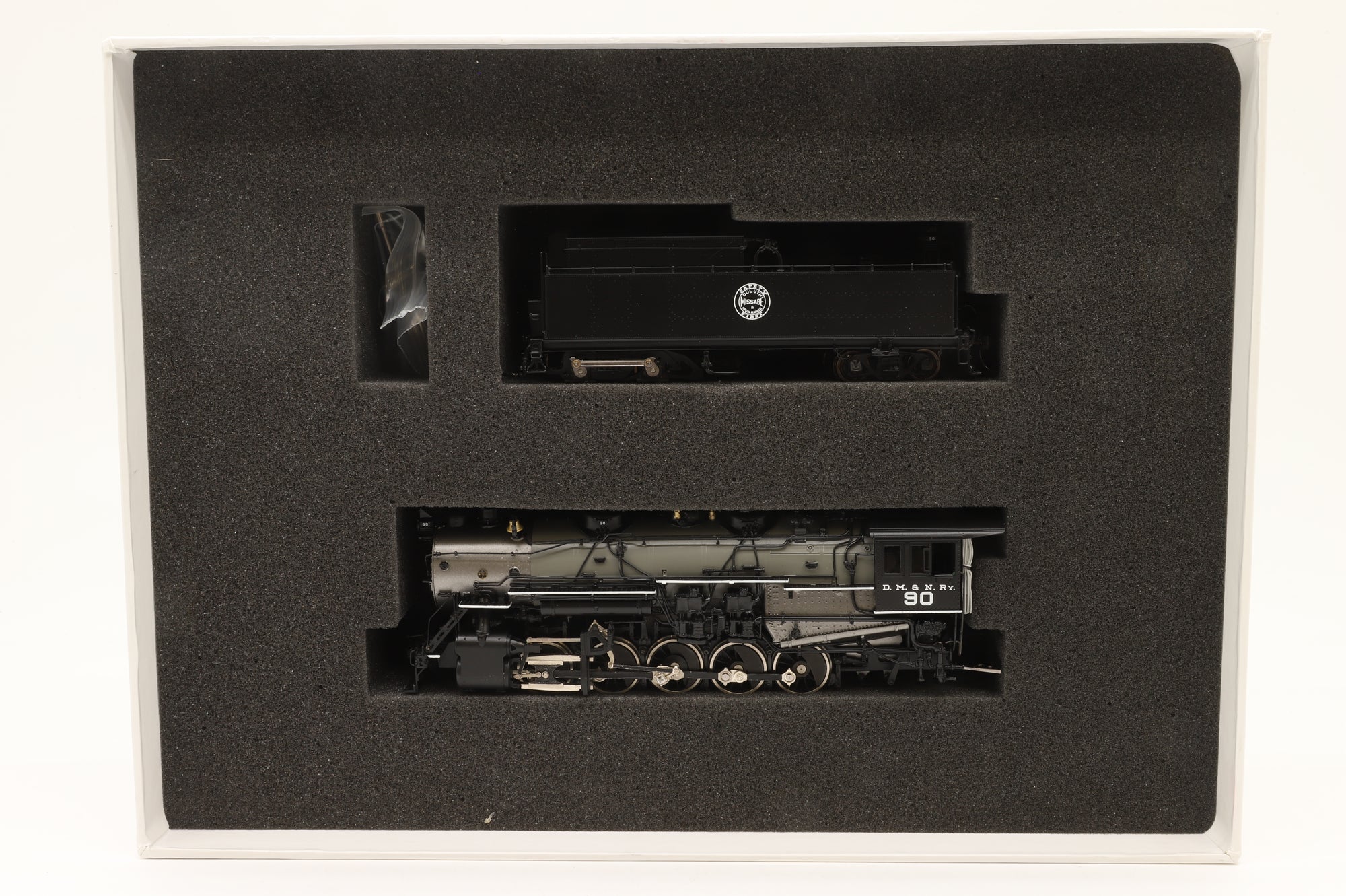 Iron Horse Models HO 18088-2 S-6 0-10-0 #90 in DM&N Black