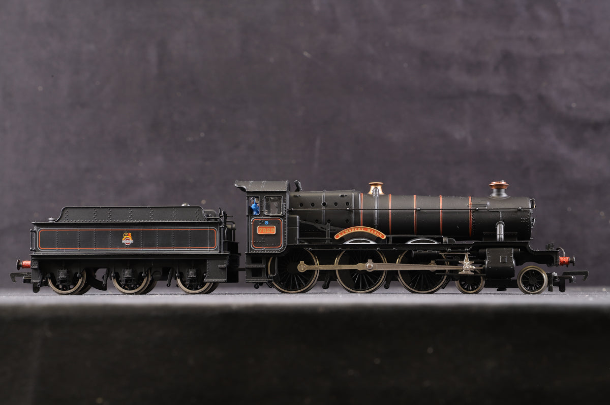 Bachmann OO Manor Class &#39;7829&#39; &#39;Ramsbury Manor&#39; BR Lined Black E/C