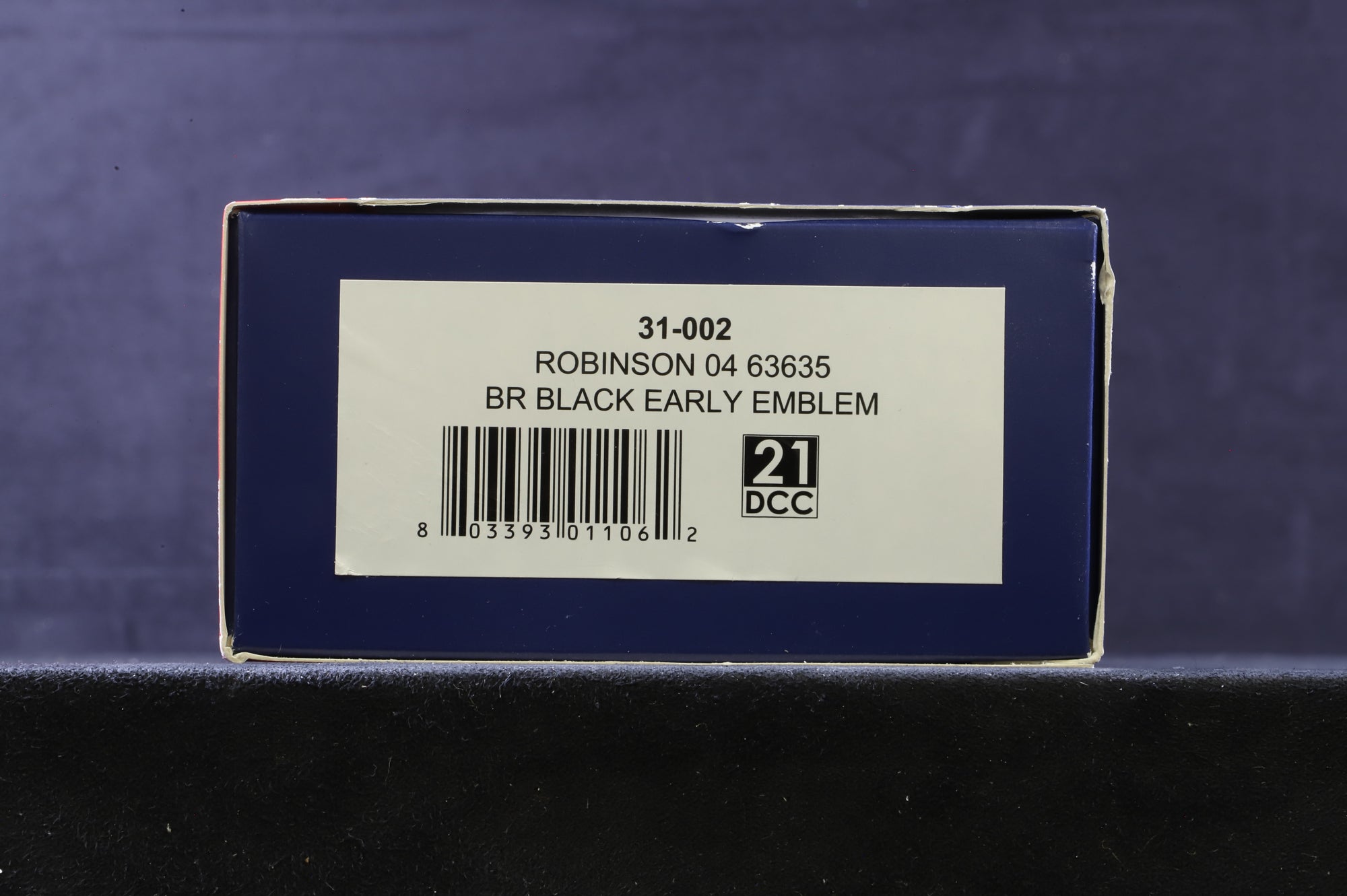 Bachmann OO 31-002 Robinson O4 63635 in BR Black w/ Early Crests