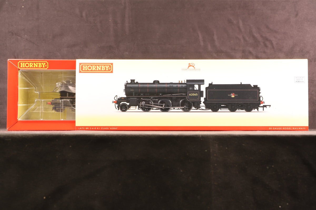Hornby OO R3417 BR Late 2-6-0 Class K1 Locomotive &#39;62065&#39;