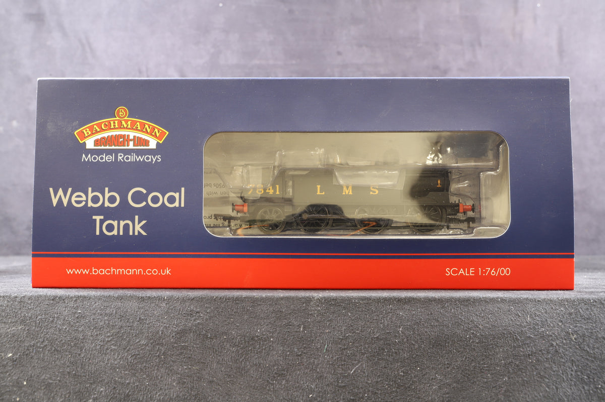 Bachmann OO 35-051 LNWR Webb Coal Tank &#39;7841&#39; LMS Black