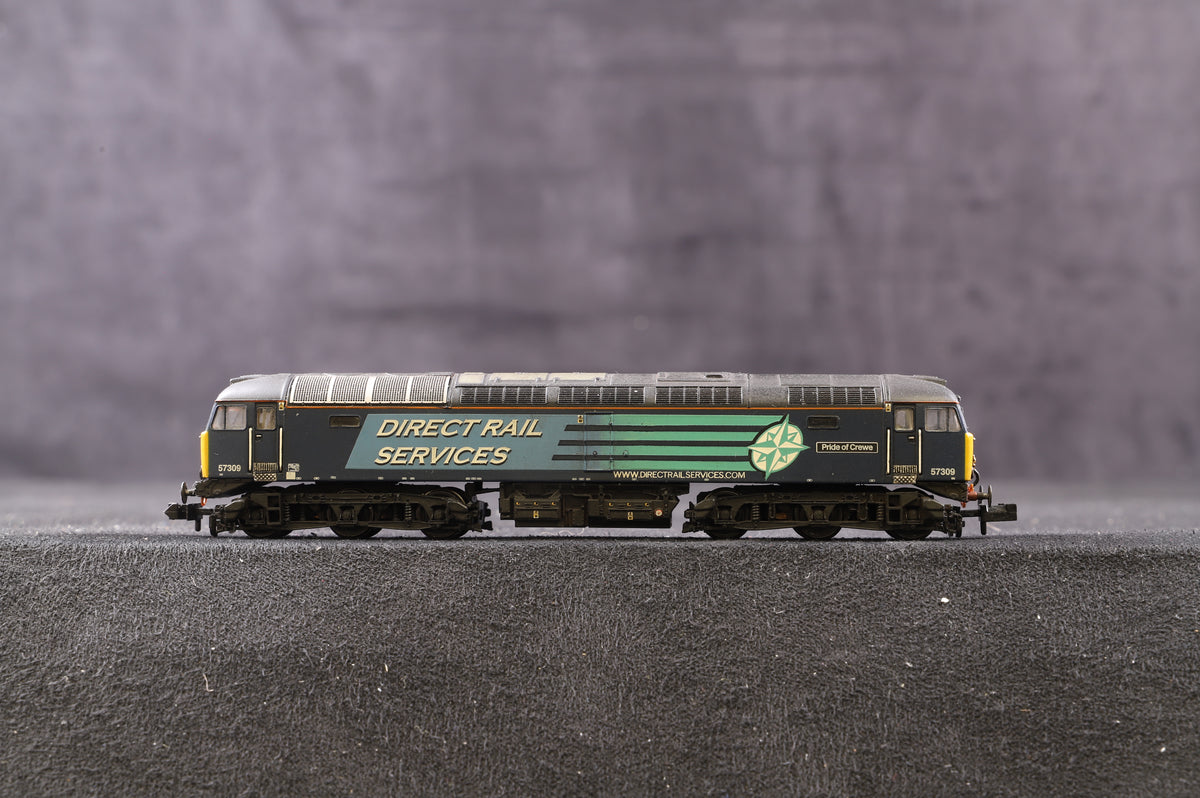 Graham Farish N 371-657 Class 57 &#39;57309&#39; DRS, Weathered