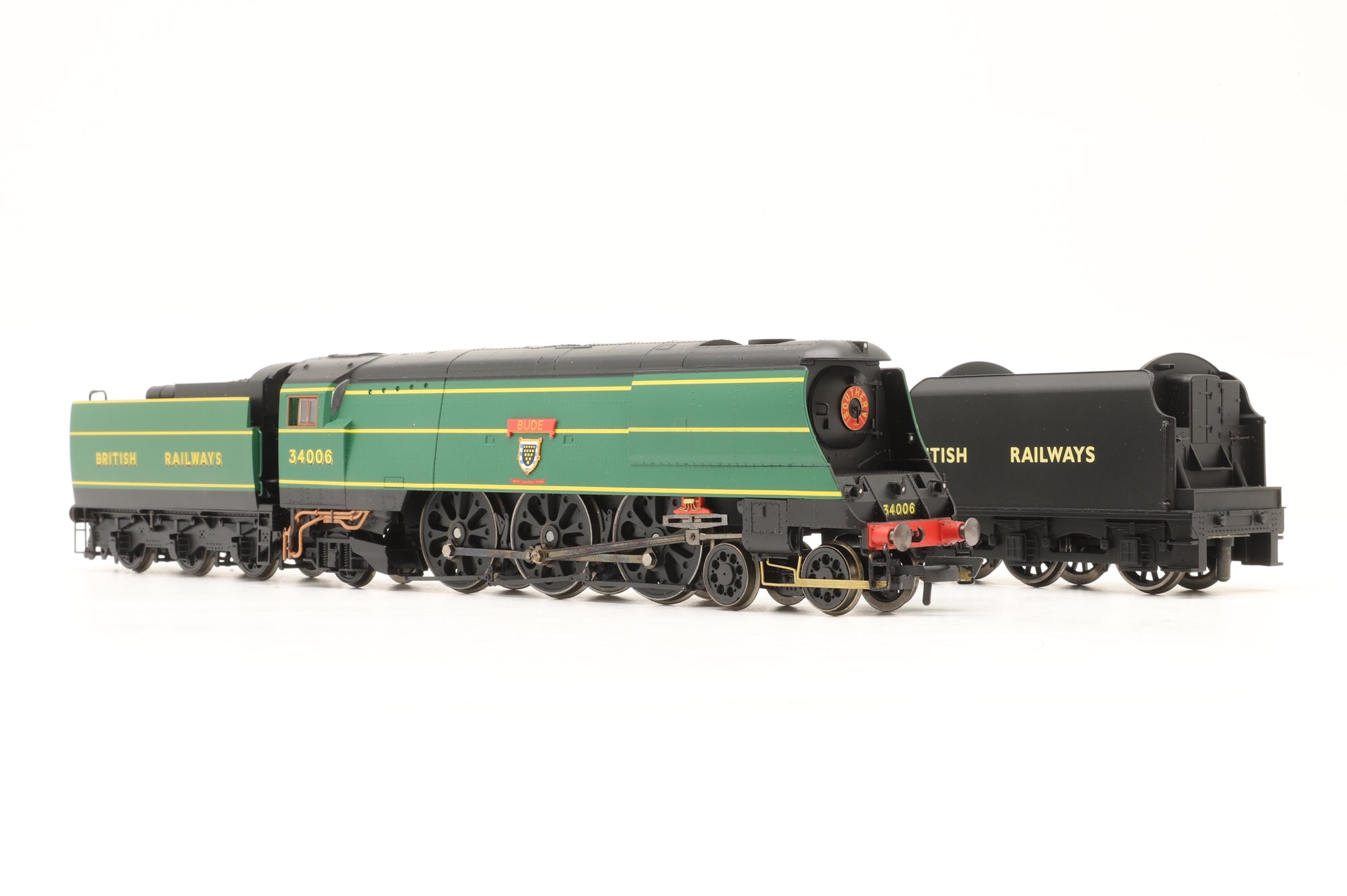 Hornby OO R2685 West Country Class '34006' 'Bude' 1948 Nationalisation with Extra Tender Ltd Ed 644/ 2008