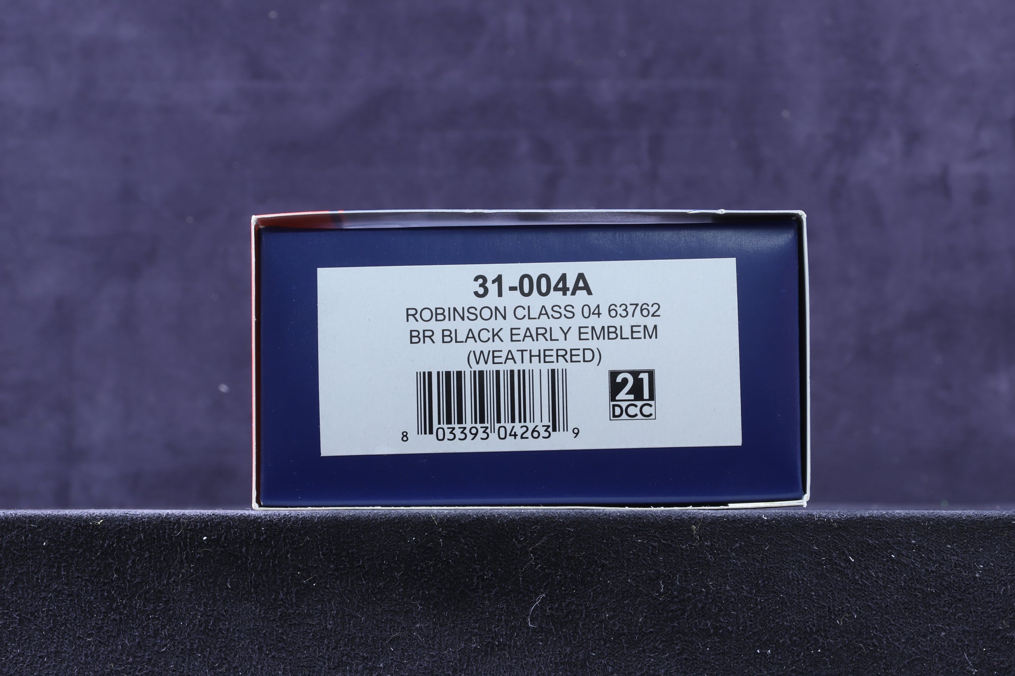 Bachmann OO 31-004A Robinson Class 04 '63762' BR Black E/C, Weathered