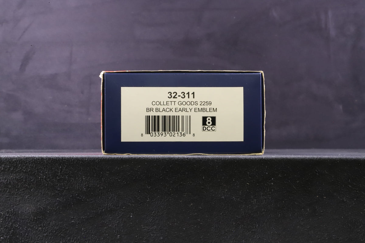 Bachmann OO 32-311 Collett Goods &#39;2259&#39; BR Black E/C