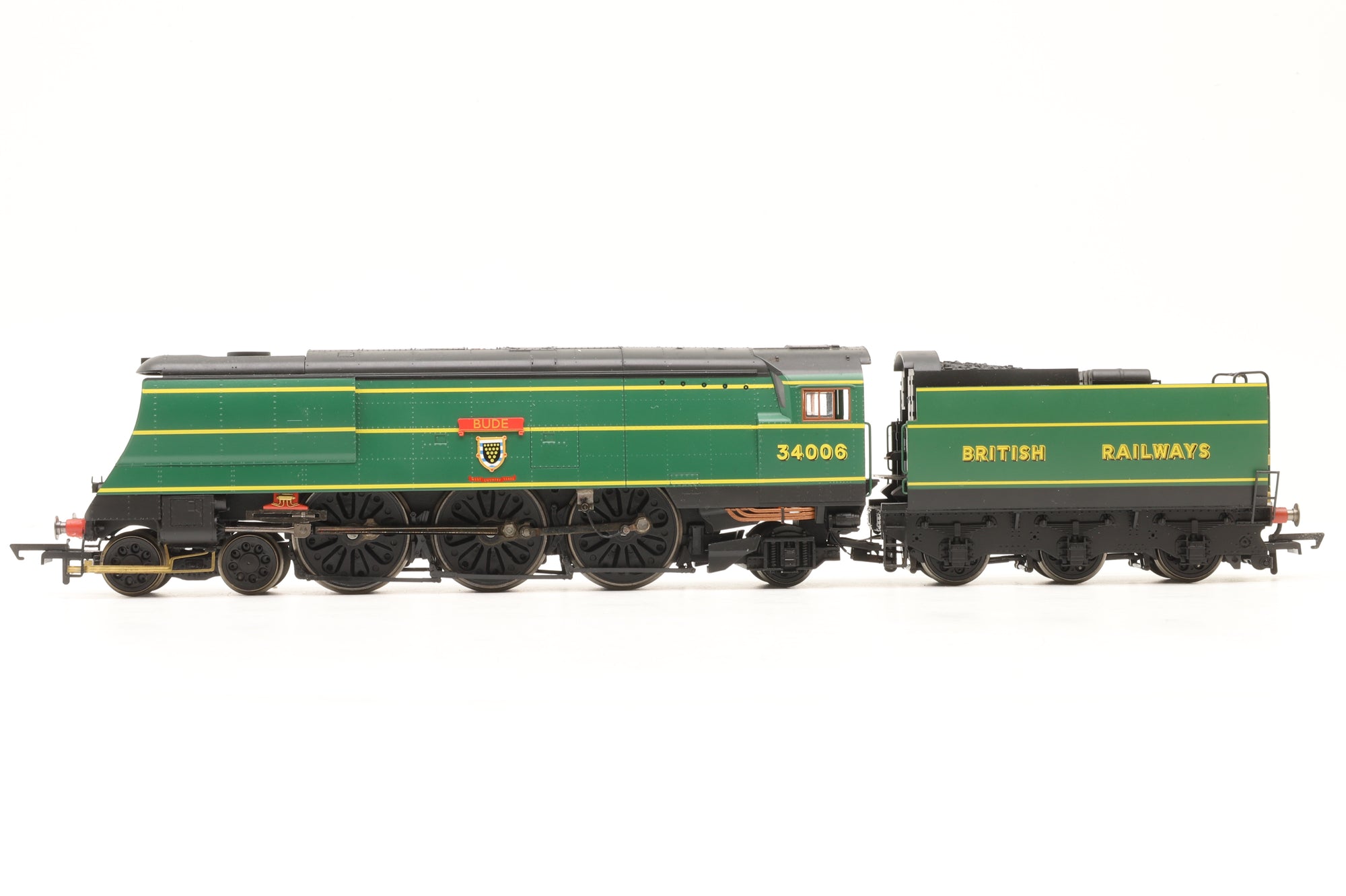 Hornby OO R2685 West Country Class '34006' 'Bude' 1948 Nationalisation with Extra Tender Ltd Ed 644/ 2008