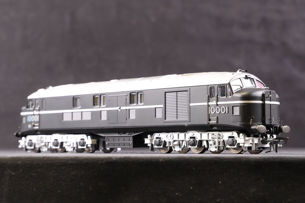 Dapol/ Hattons OO 10001FP Ex-LMS &#39;10001&#39; BR Plain Black, DCC Fitted