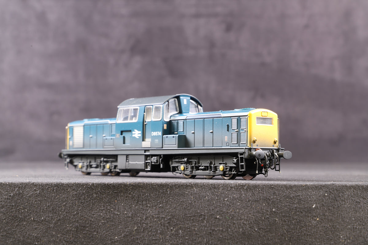 Heljan OO 17991 Class 17 Clayton Diesel &#39;D8574&#39; BR Blue Weathered Ltd Ed 37/ 250