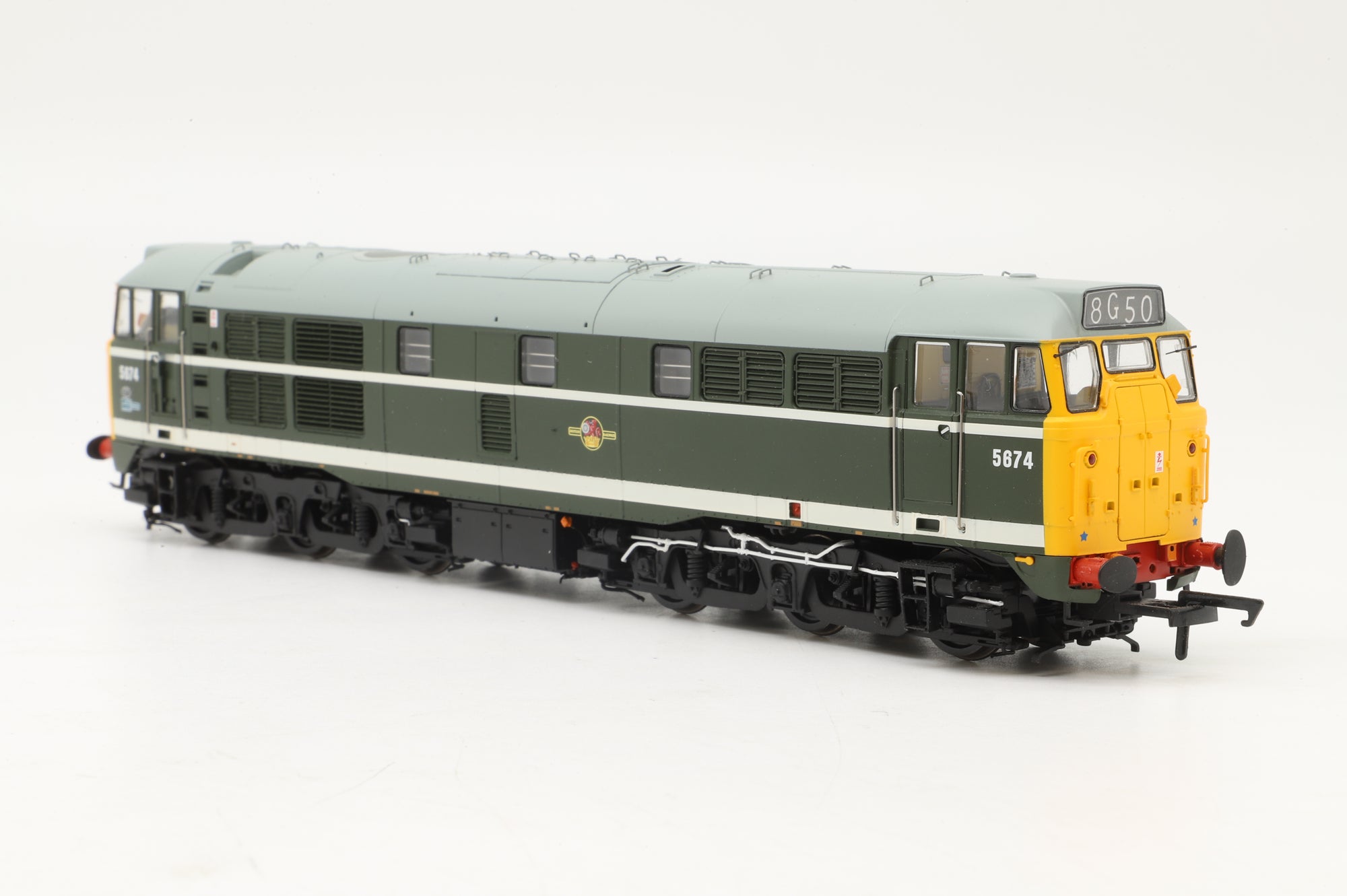 Accurascale OO ACC2740 Class 31 5674 in BR Green w/ FYEs - DCC Sound
