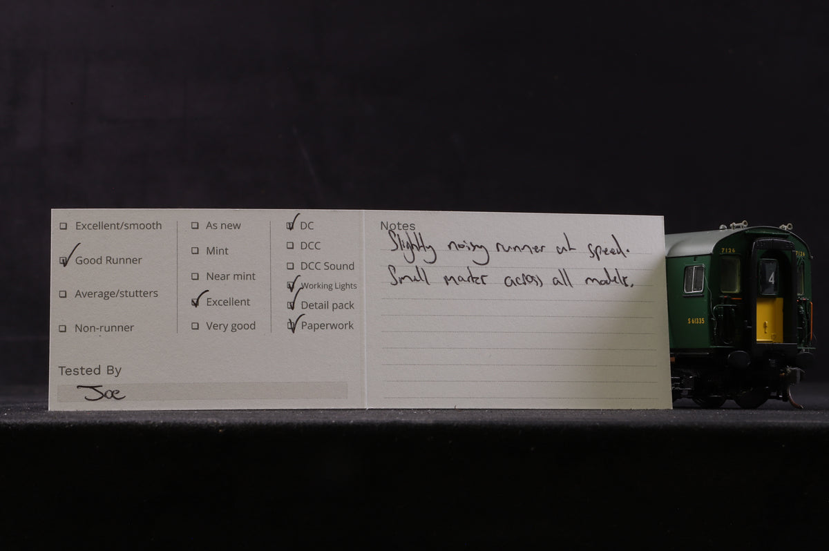 Bachmann OO 31-426 4CEP EMU 7126 Late SR Multiple Unit Green