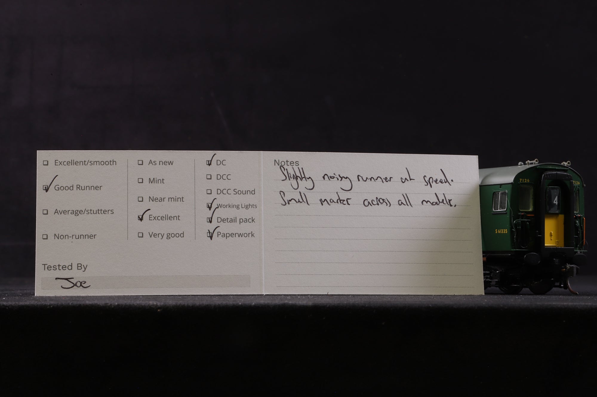 Bachmann OO 31-426 4CEP EMU 7126 Late SR Multiple Unit Green