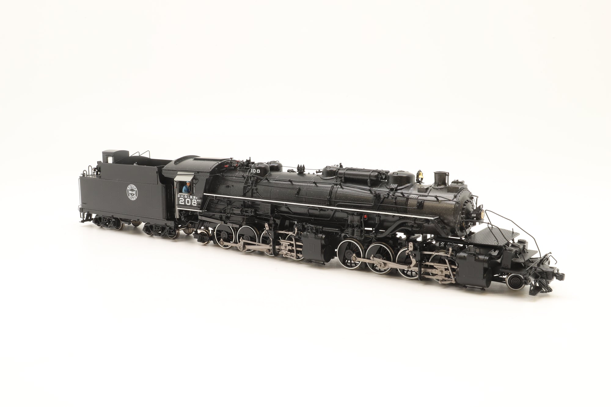 Division Point HO DP-0001 DM&IR M1-S '208' W/Worthing FWH Black