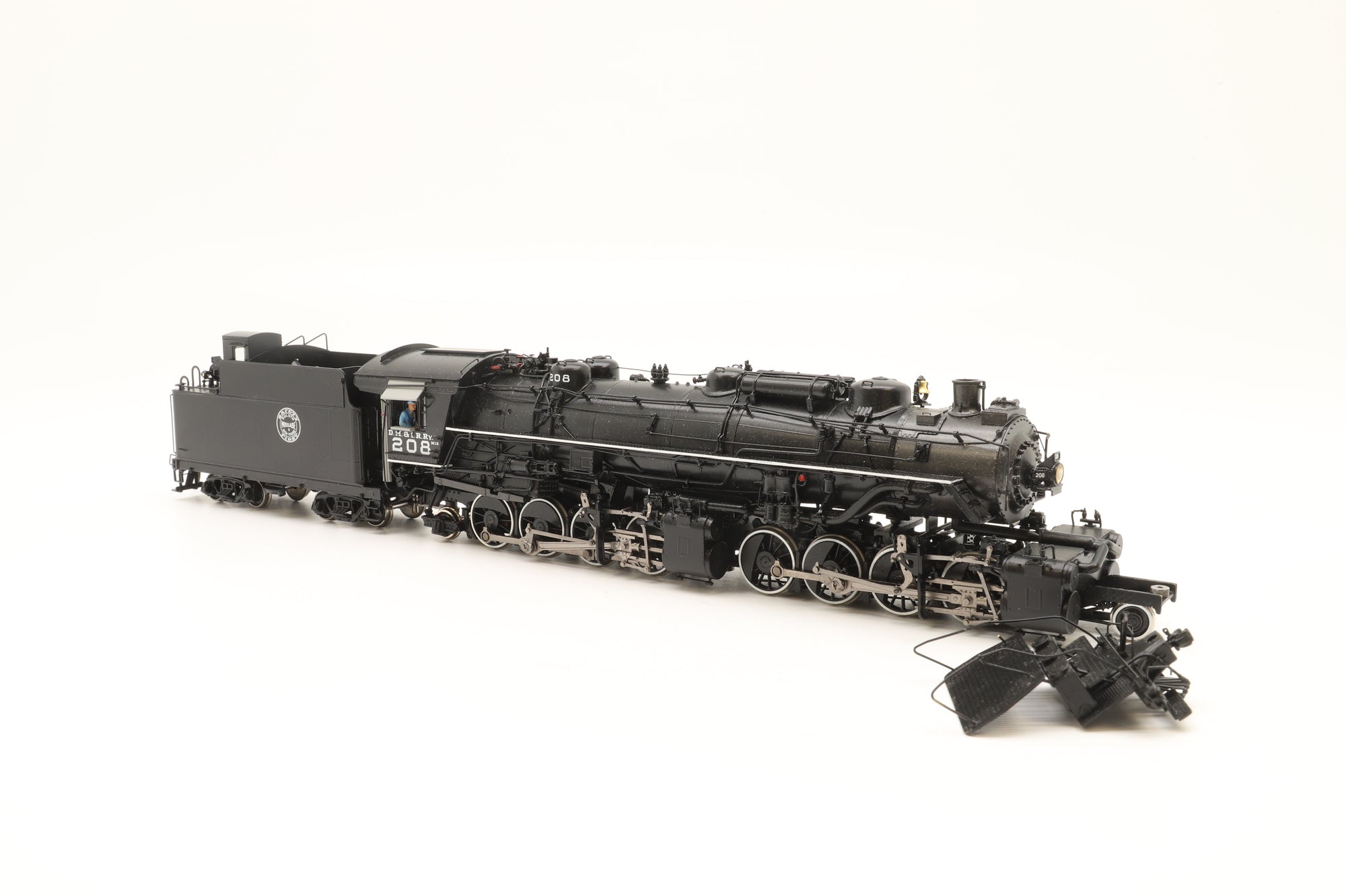 Division Point HO DP-0001 DM&IR M1-S '208' W/Worthing FWH Black