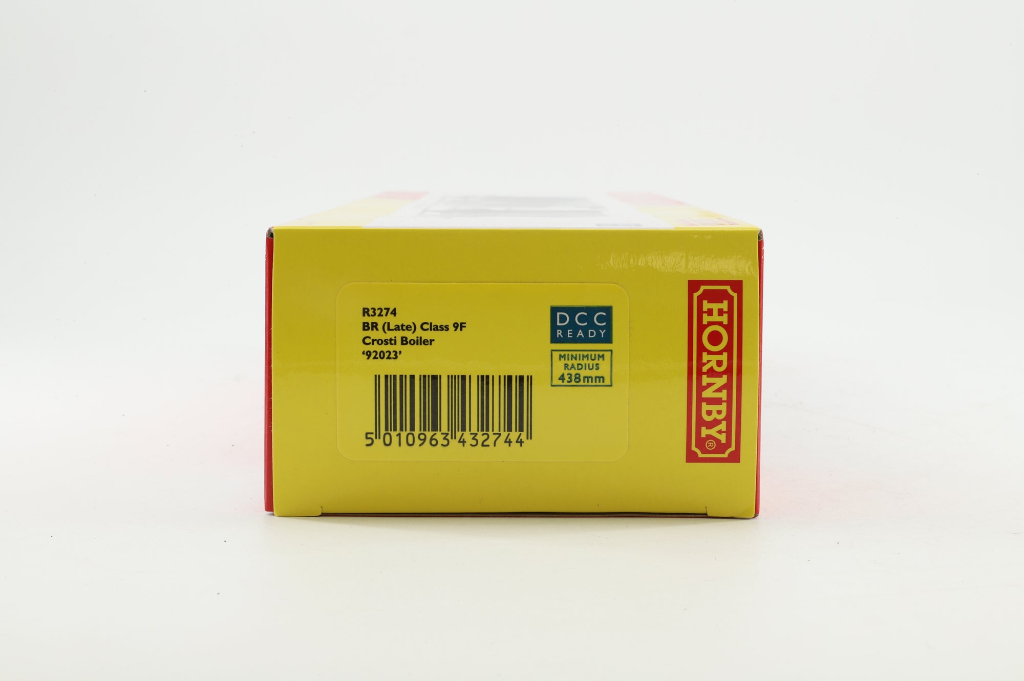 Hornby Railroad OO R3274 Class 9F w/ Crosti Boiler 92023 in BR Black w/ Late Crests