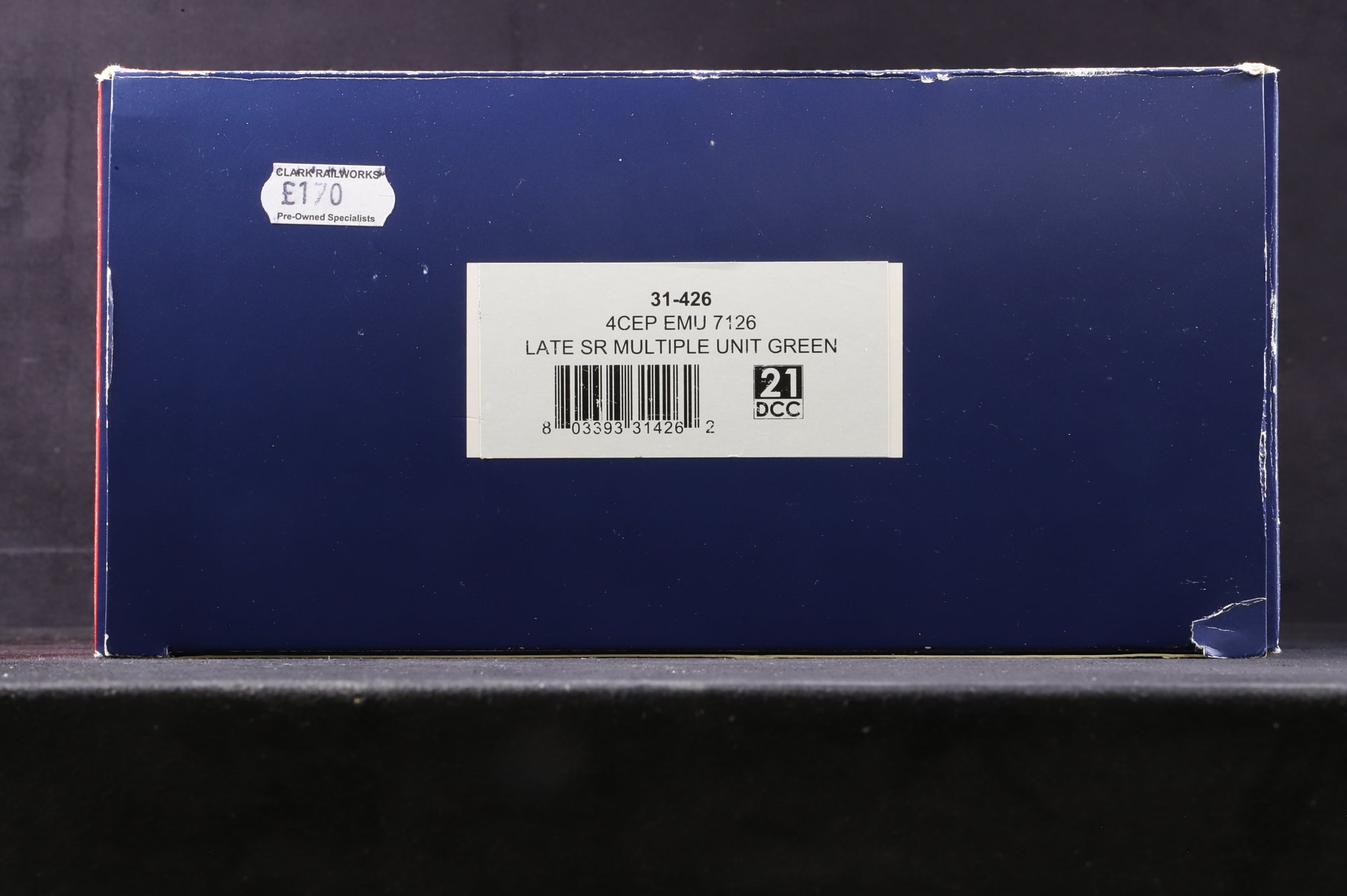 Bachmann OO 31-426 4CEP EMU 7126 Late SR Multiple Unit Green