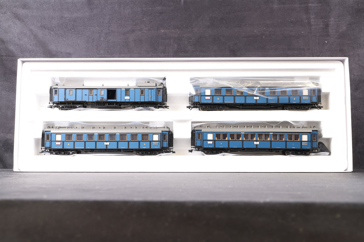 Marklin HO 41353 K.Bay.sts.b Set Of 4 Coaches