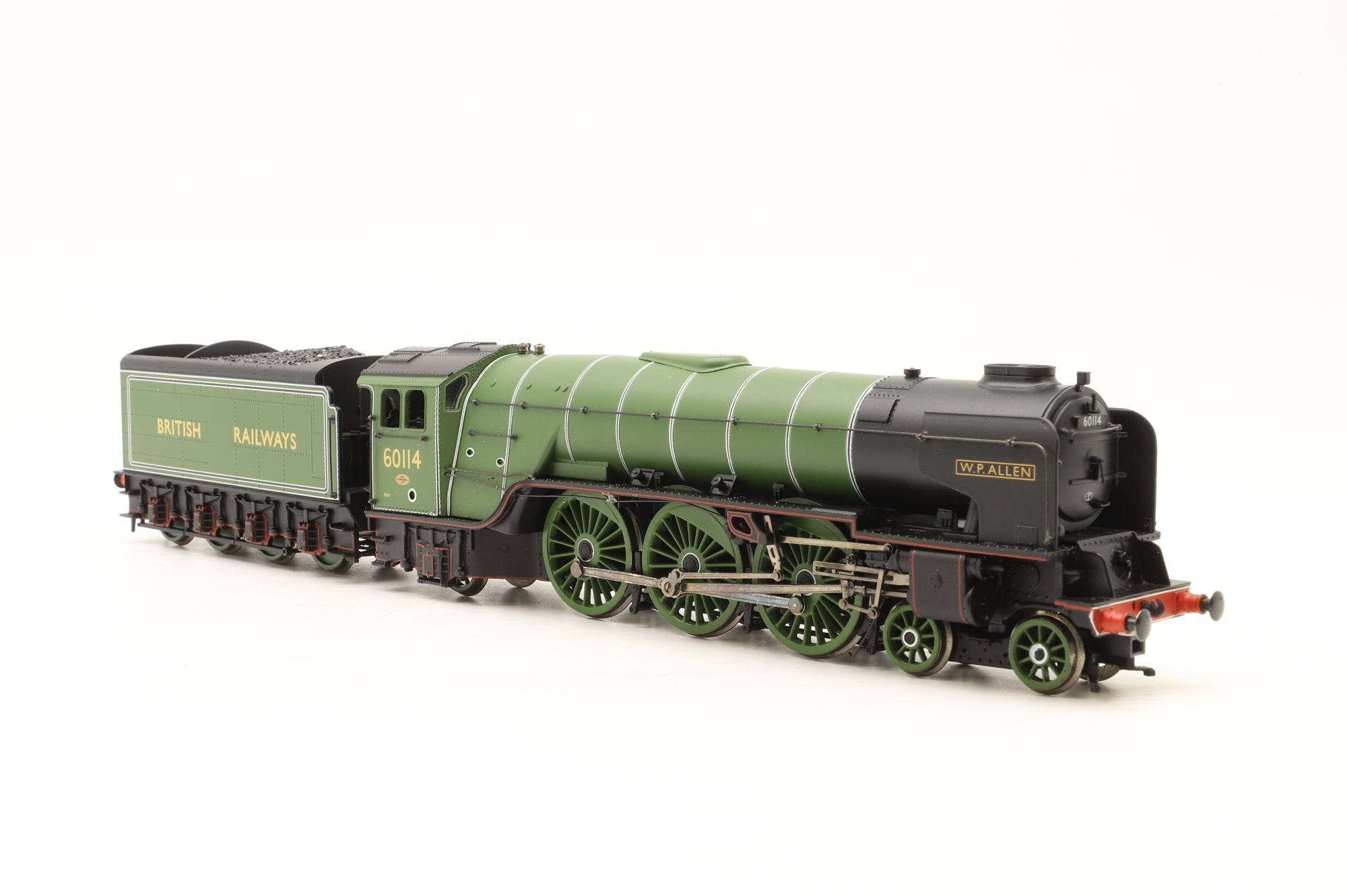Bachmann OO 32-554 Class A1 60114 'W.P. Allen' in Doncaster Green w/ Gill Sans BR Script