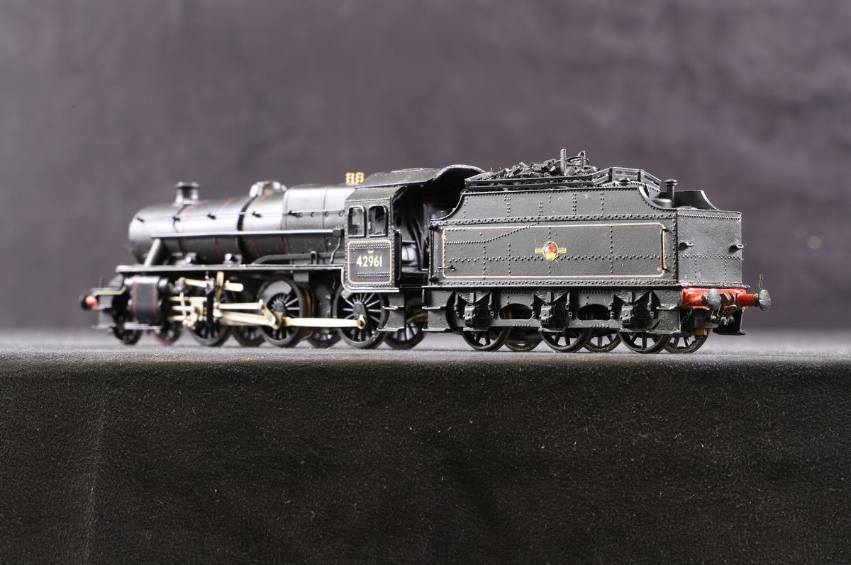 Kit Built OO Ex-LMS 2-6-0 Stanier Mogul &#39;42961&#39; BR Lined Black L/C