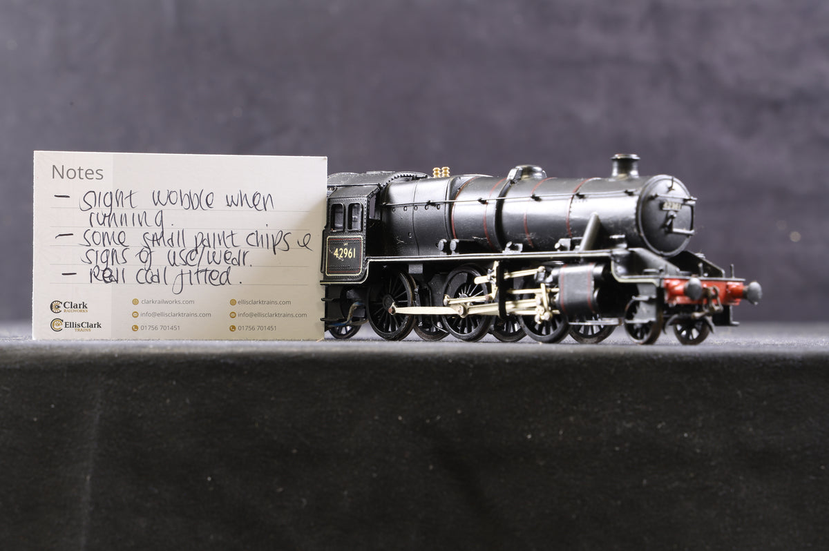 Kit Built OO Ex-LMS 2-6-0 Stanier Mogul &#39;42961&#39; BR Lined Black L/C