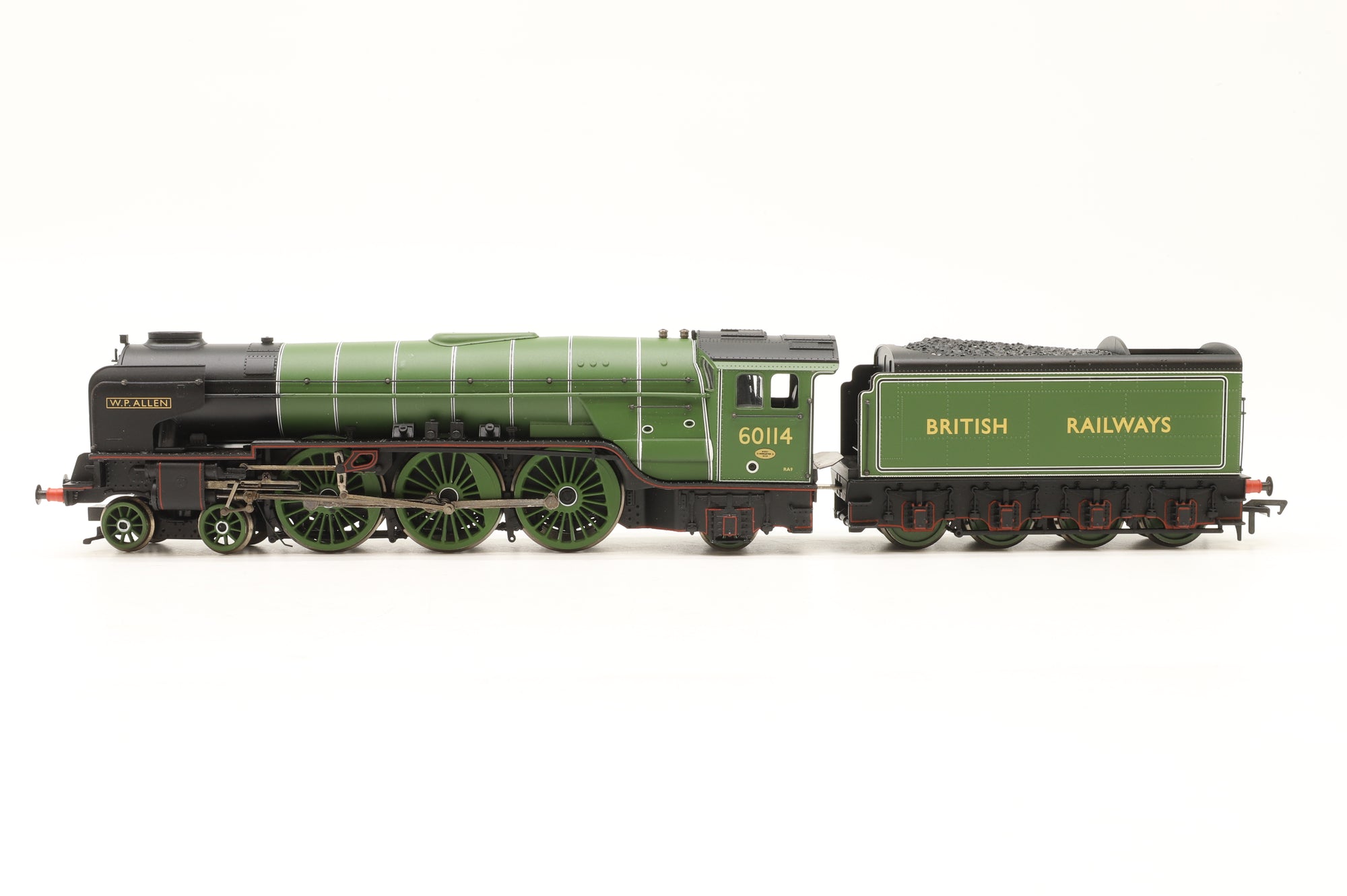 Bachmann OO 32-554 Class A1 60114 'W.P. Allen' in Doncaster Green w/ Gill Sans BR Script