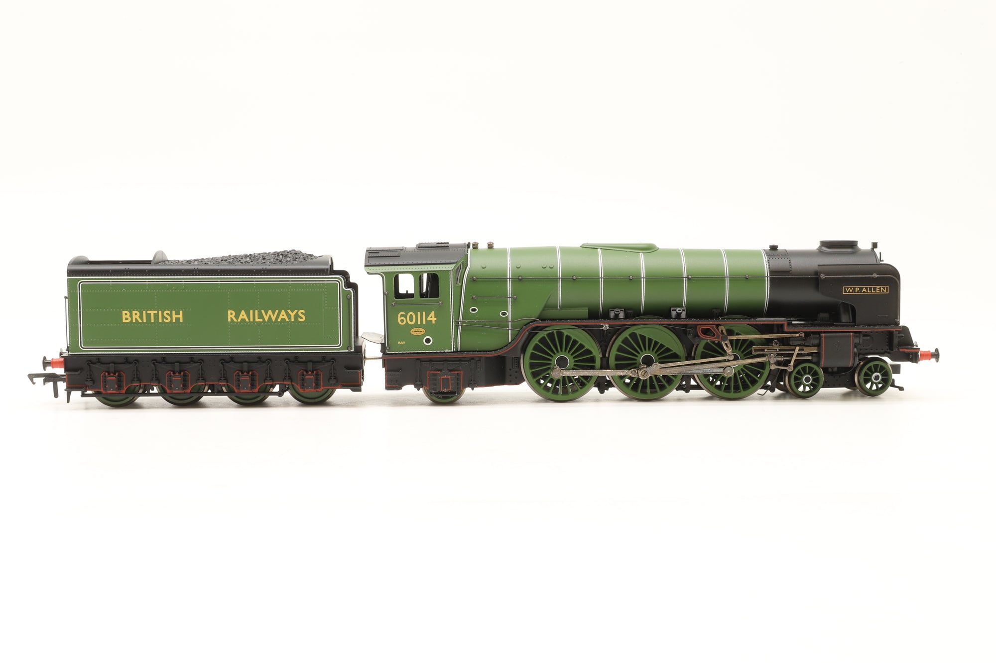 Bachmann OO 32-554 Class A1 60114 'W.P. Allen' in Doncaster Green w/ Gill Sans BR Script