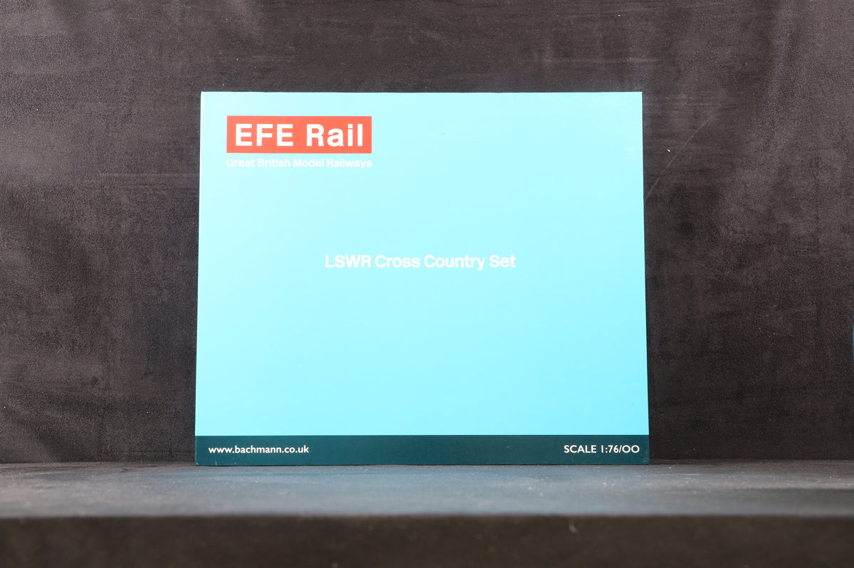 EFE Rail OO E86015 LSWR Cross Country BR/ SR Green 3 Coach Pack