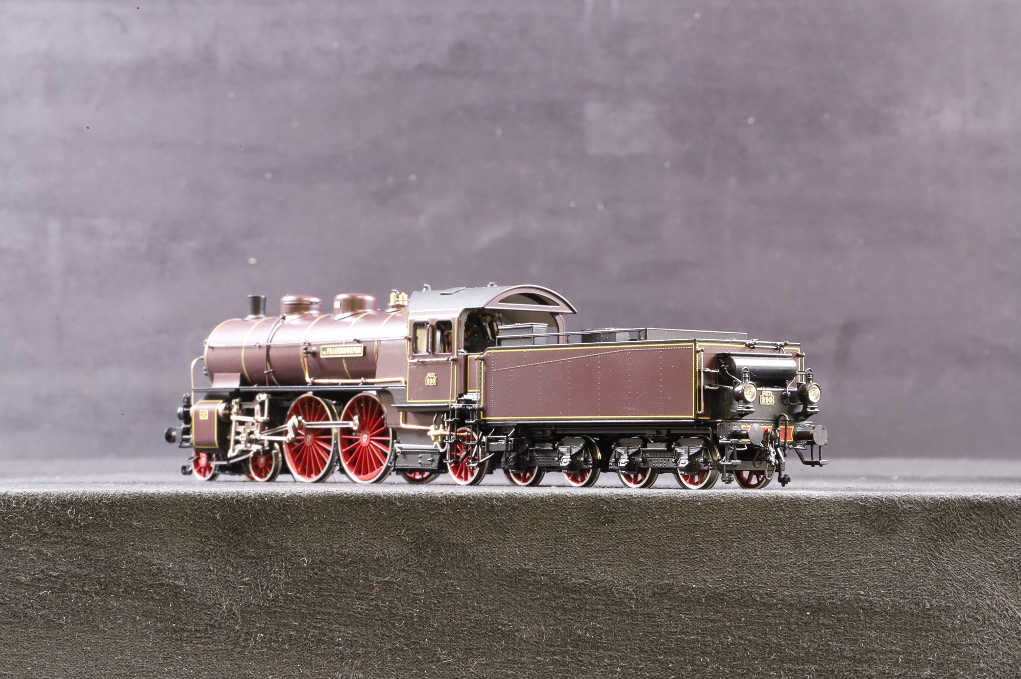 Micro-Metakit HO Brass 08101H German Steam Locomotive P4 Royal Bavarian State Railway