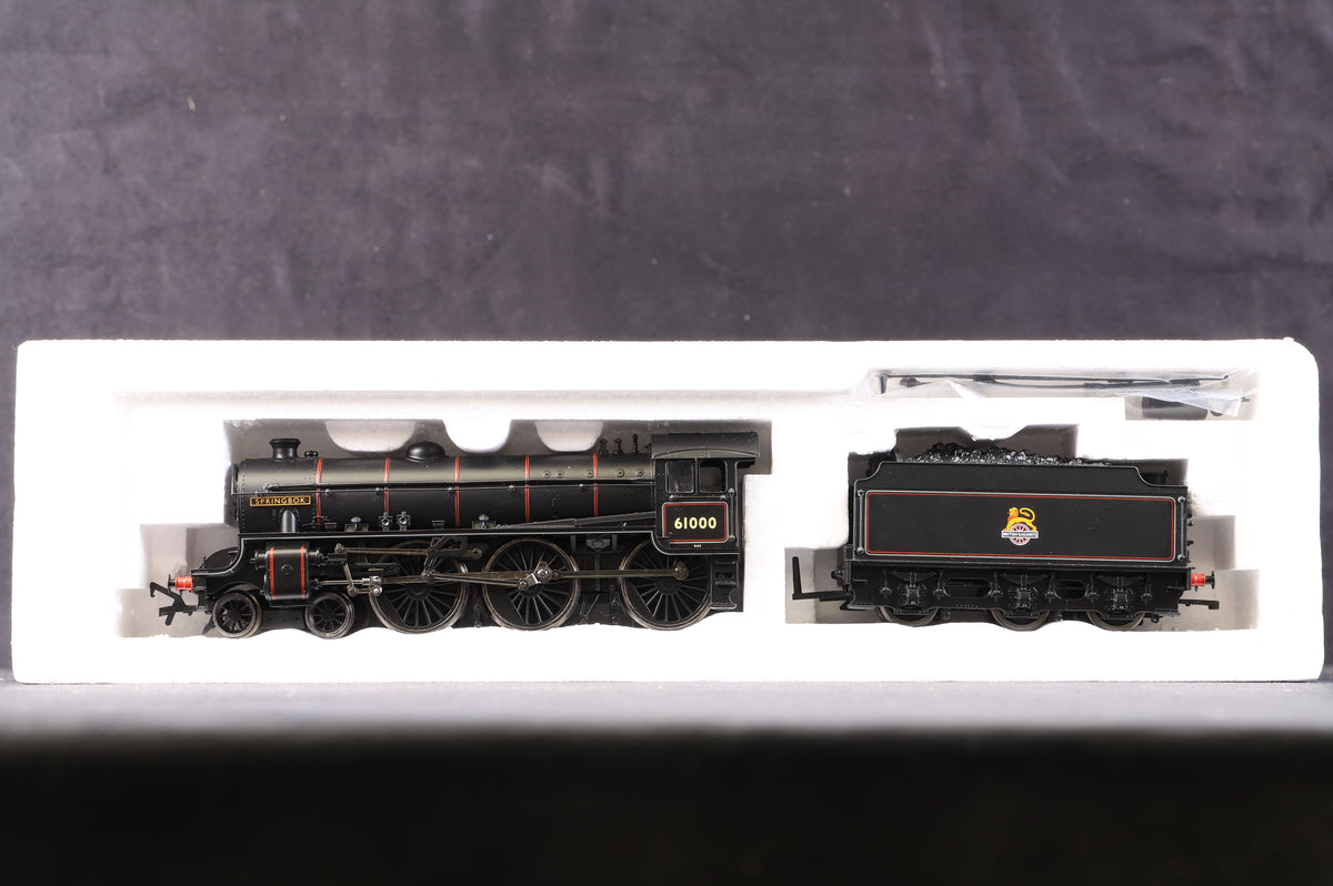 Bachmann OO 31-712 BR &#39;61000&#39; &#39;Springbok&#39; BR Lined Black E/C